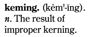 kerning joke